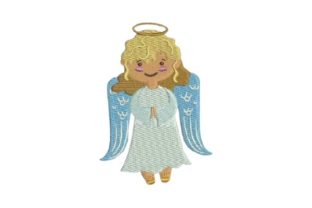 Cute Christmas Angel Embroidery Review