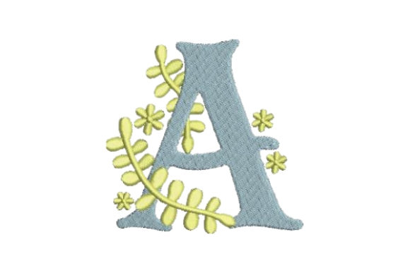 Floral Alphabet A: A Boutique Sweatshirt Monogram Review