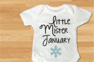 Little Mr January Snowflake: A Charming Winter Design