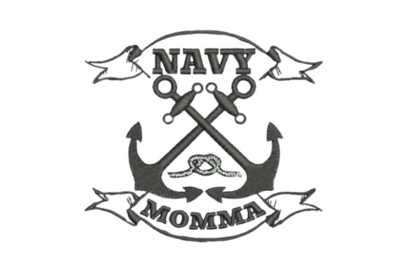 Navy Momma Embroidery Design Review