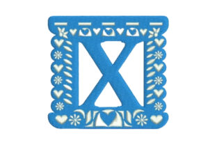 Papel Picado Alphabet X Embroidery Design Review
