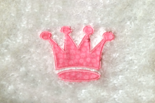 Princess Crown Applique