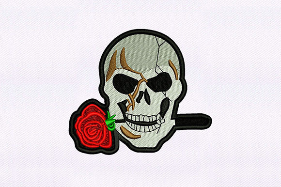Rose and Skull Embroidery Design Review