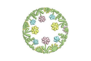 Round Flower Wreath