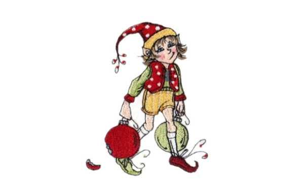 Sassy Oops Helper Elf Embroidery Review